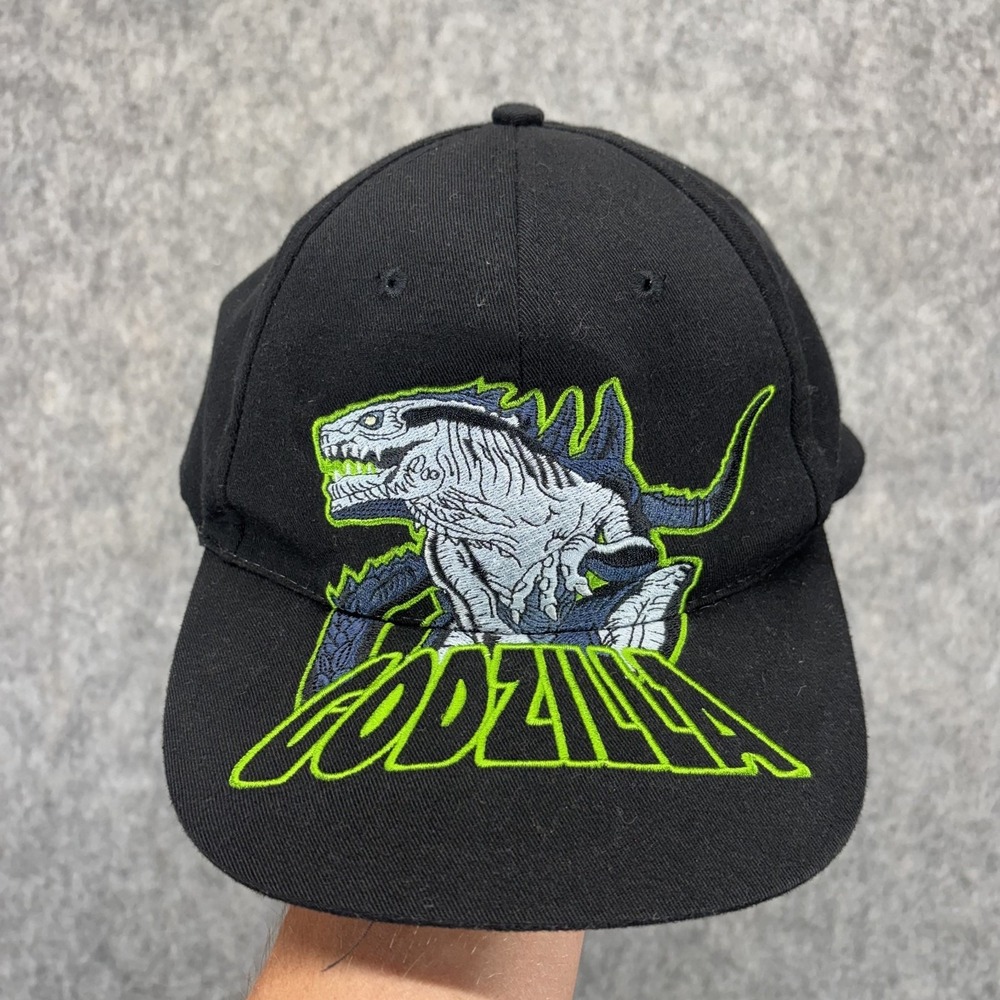 Vintage 1998 Godzilla Movie Promo‎ Adjustable Fit Hat Cap Embroidered Toho Adult